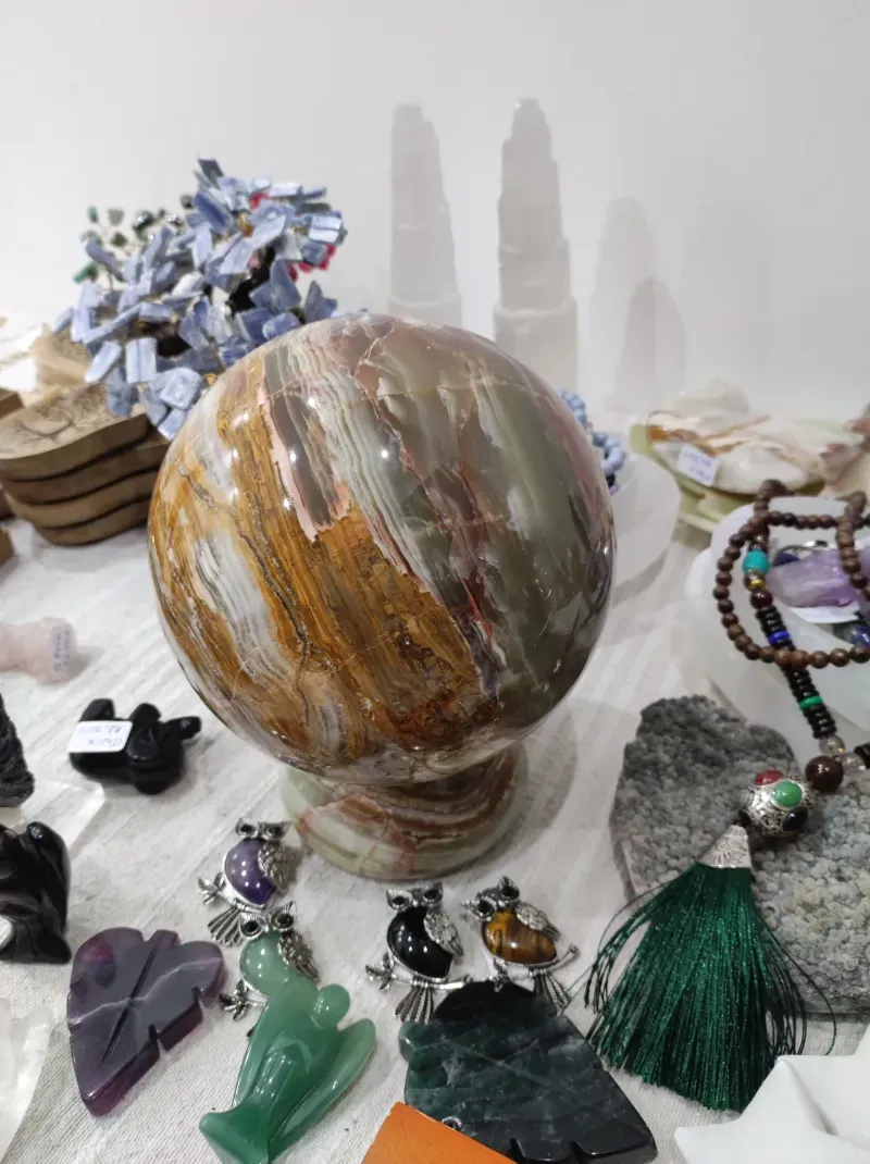 Esfera Onix Minerais Varios